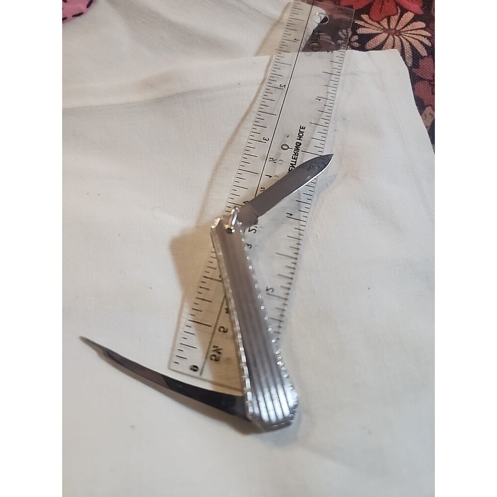 Vintage Elgin Pocket Watch Knife Pocket Knife Silver Knife In Case Elgin Lot